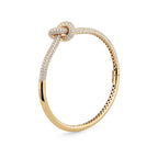 Legacy Knot Bangle Full Pavé